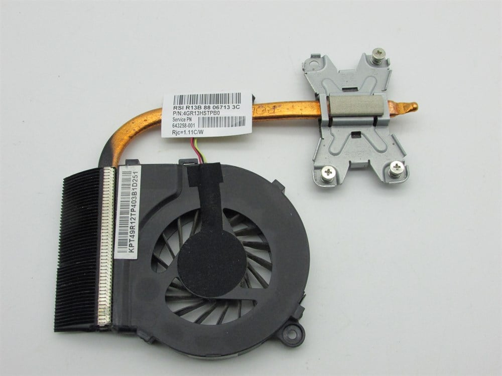 HP G6- 1160sa Notebook Bakır Sogutucu+ Fan