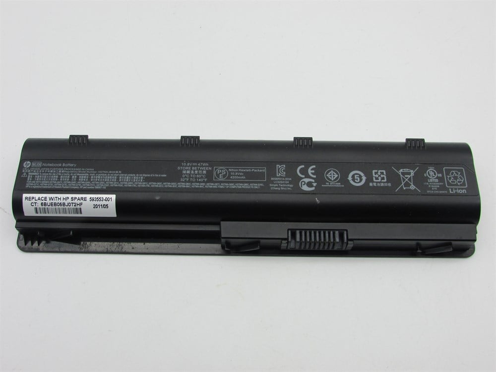 HP G6- 1160sa Notebook Batarya