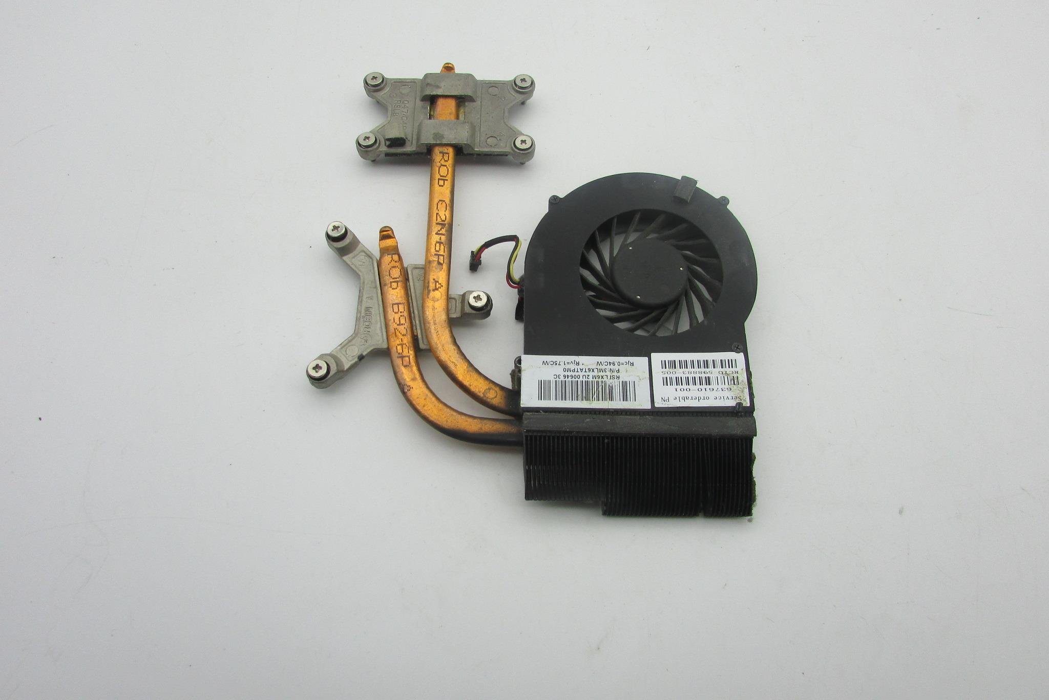 Hp ile Uyumlu Pavilion DV6-3104ET, DV6-3104ST, DV6-3107ET, DV6-3110ST Cpu Fan Soğutucu