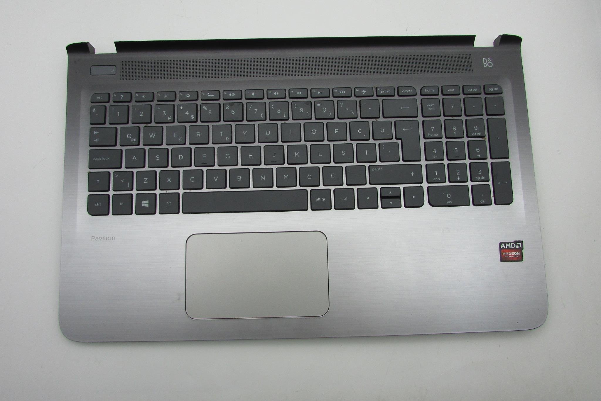 HP PAVİLİON 15-ab103nt Notebook Üst Kasa Klavye Kasası