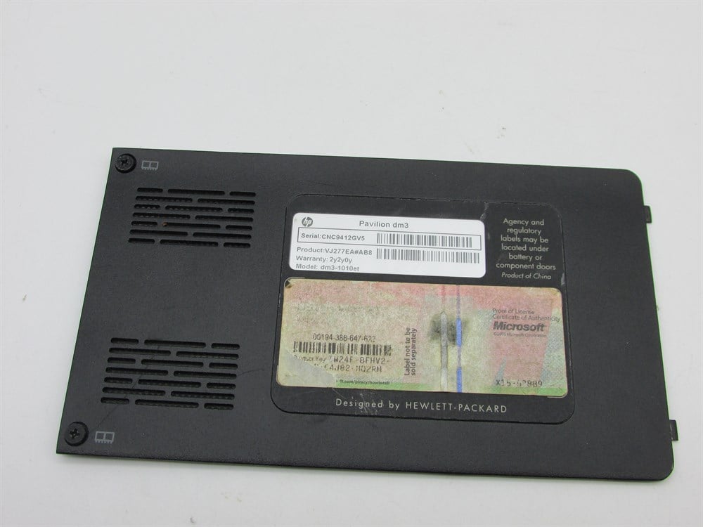 HP PAVİLİON dm3 1010et Notebook Sogutucu+ Fan Kapak