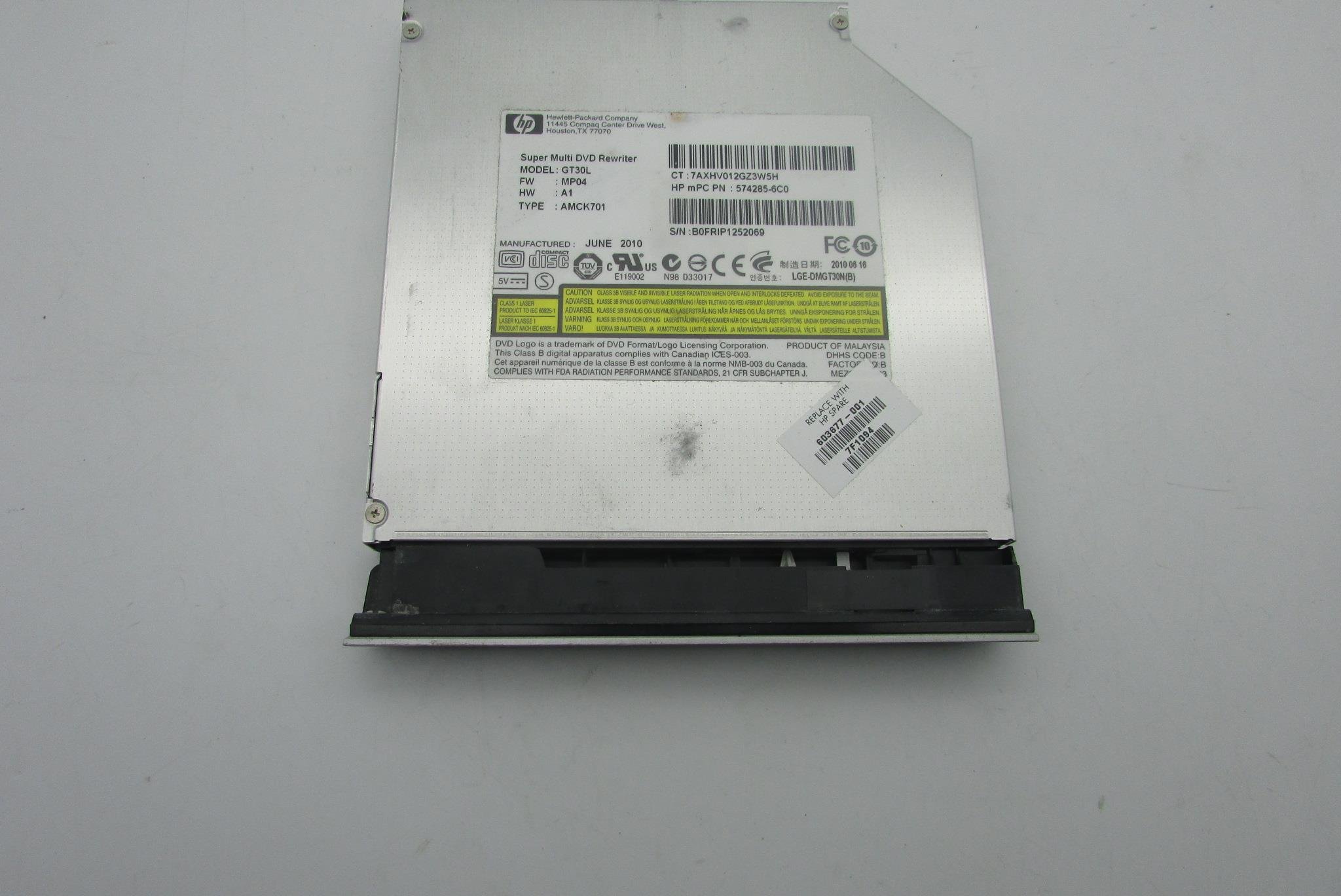 Hp Pavilion DV6-3108ST, DV6-3110ST Notebook DVD-RW
