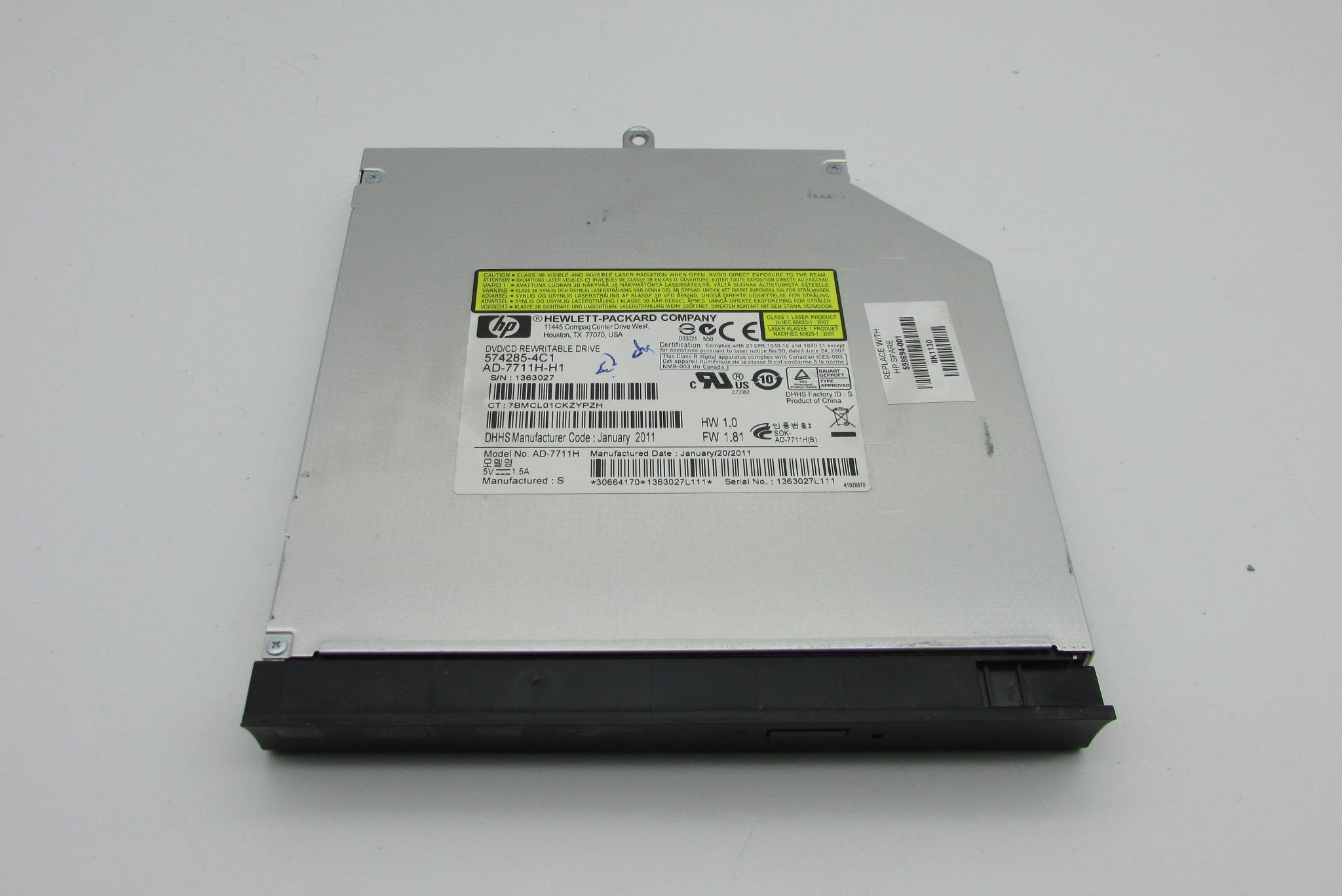 HP PROBOOK 4520S 4525S 4720S Notebook Dvd Rom