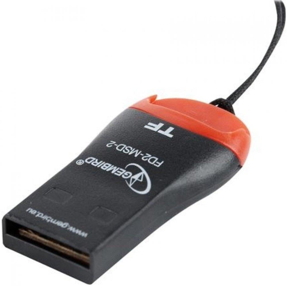 MicroSD card reader GEMBIRD FD2-MSD-3, USB