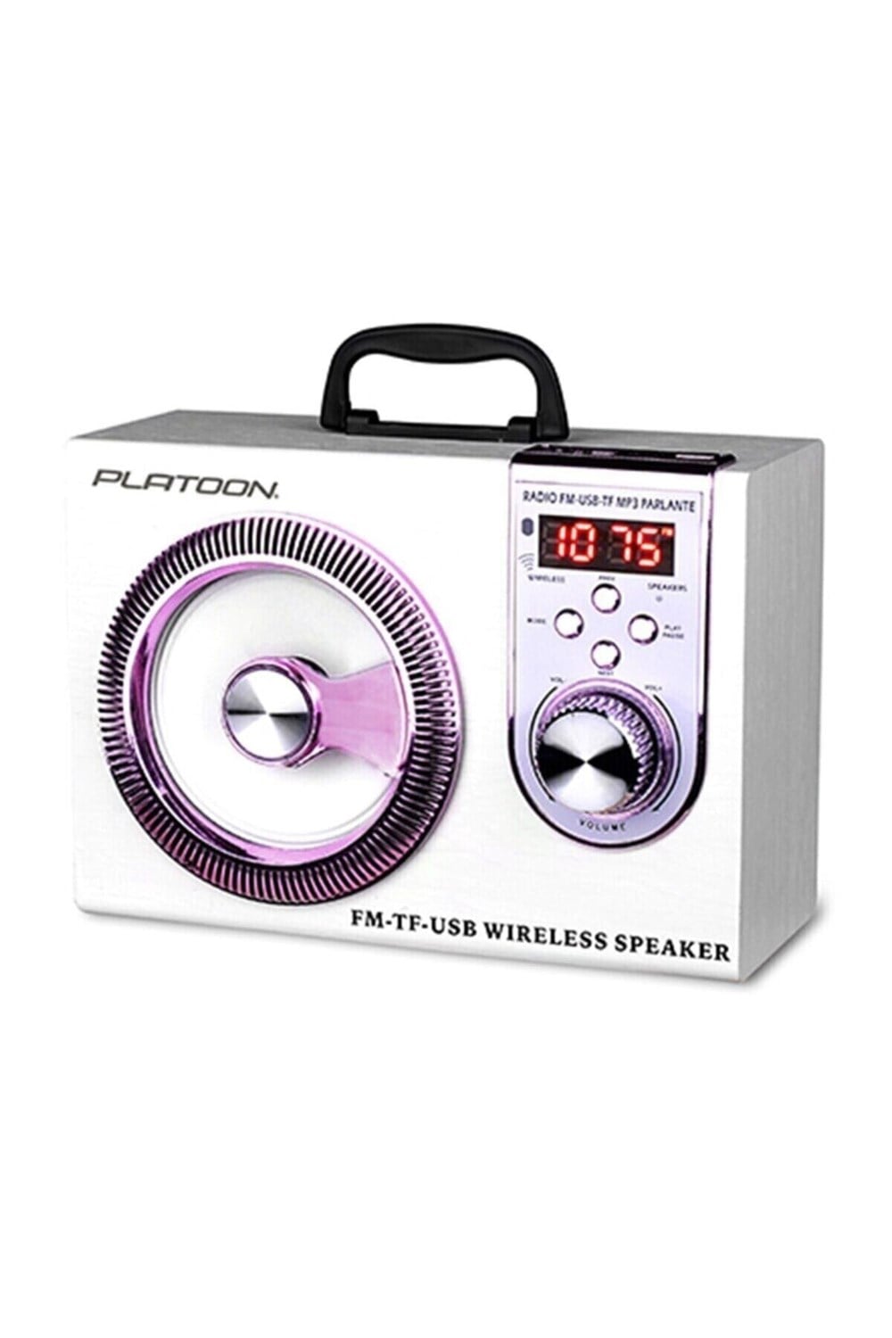Platoon Pl-4337 Bluetooth Speaker Fm/Sd/Usb