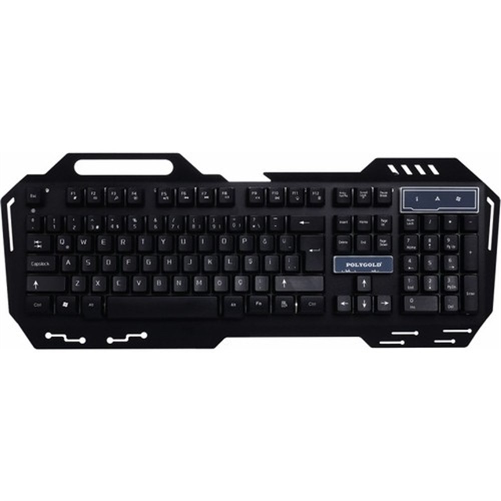 Polygold PG-956 Işıklı Usb Gaming Oyuncu Klavye