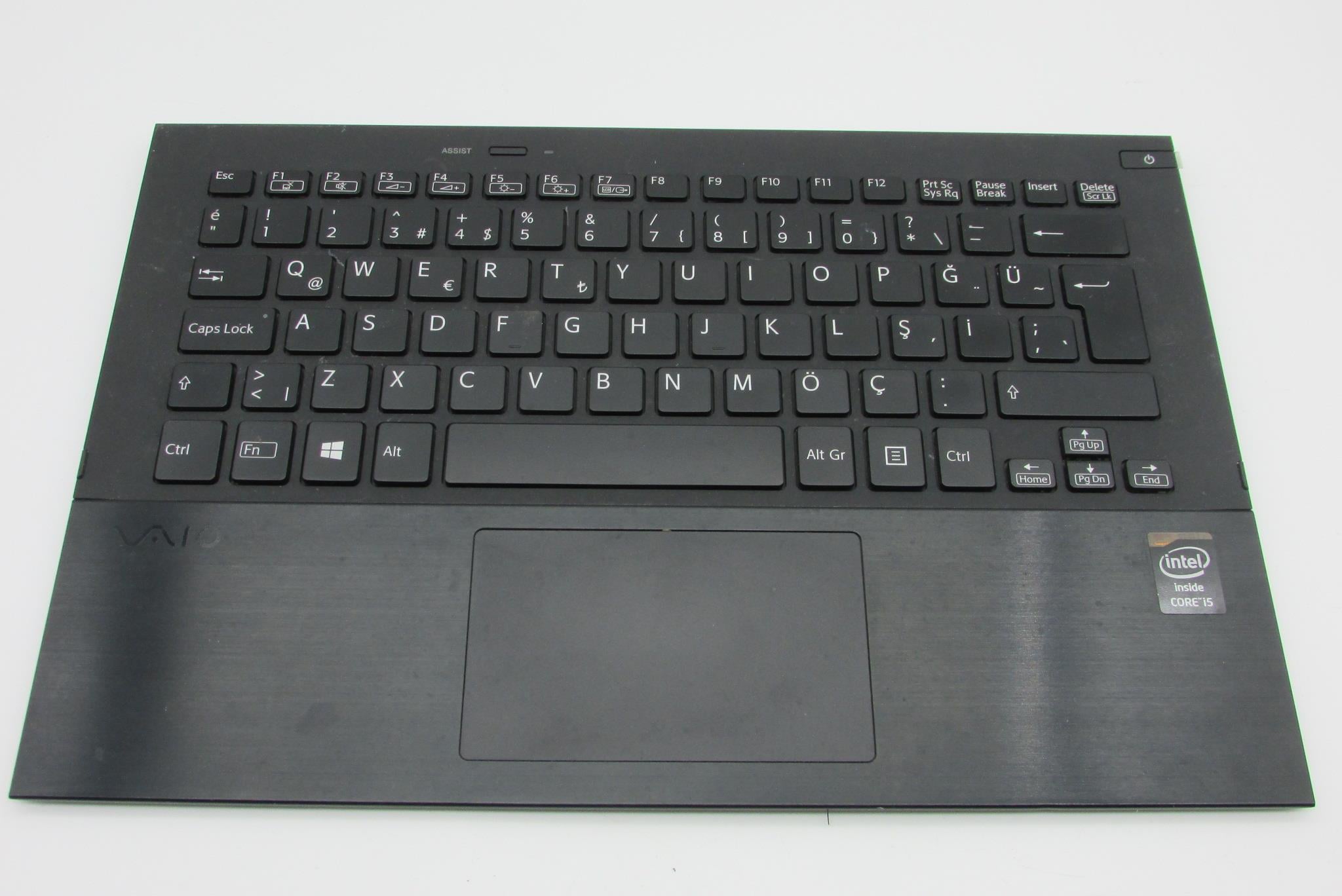 SONY VAİO SVP112 A1CW Notebook  Ust Kasa  Klavye