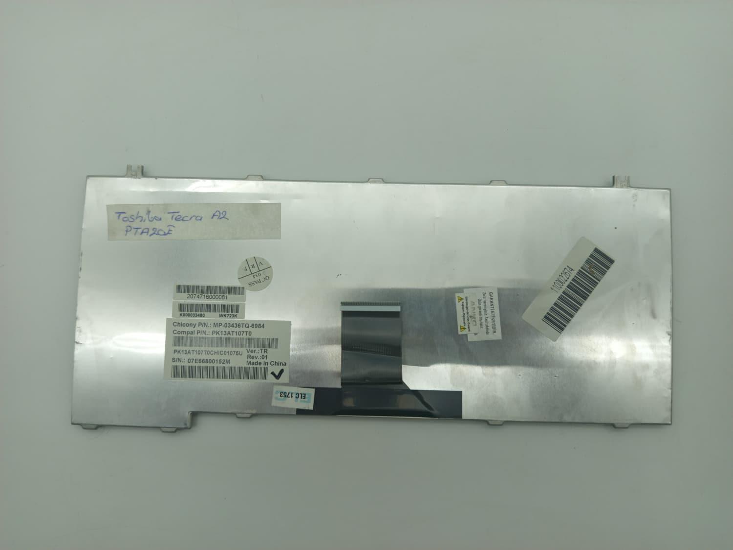 Toshiba Dynabook Tecra A2 PTA20E Klavye Tuş Takımı