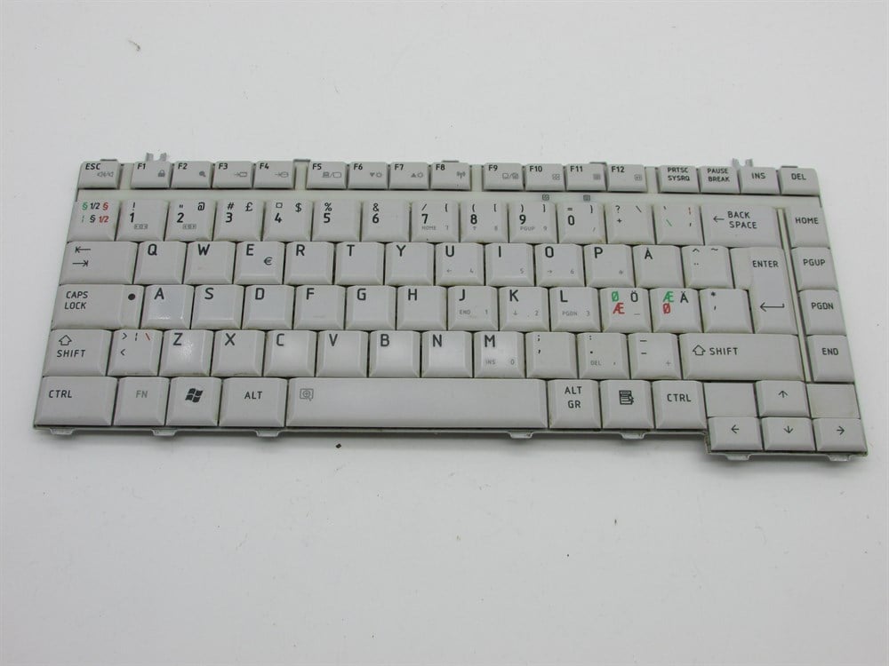 TOSHİBA EQUIUM A200- 1V0 MODEL NO PSAF5E-002006N5 Notebook  Klavye
