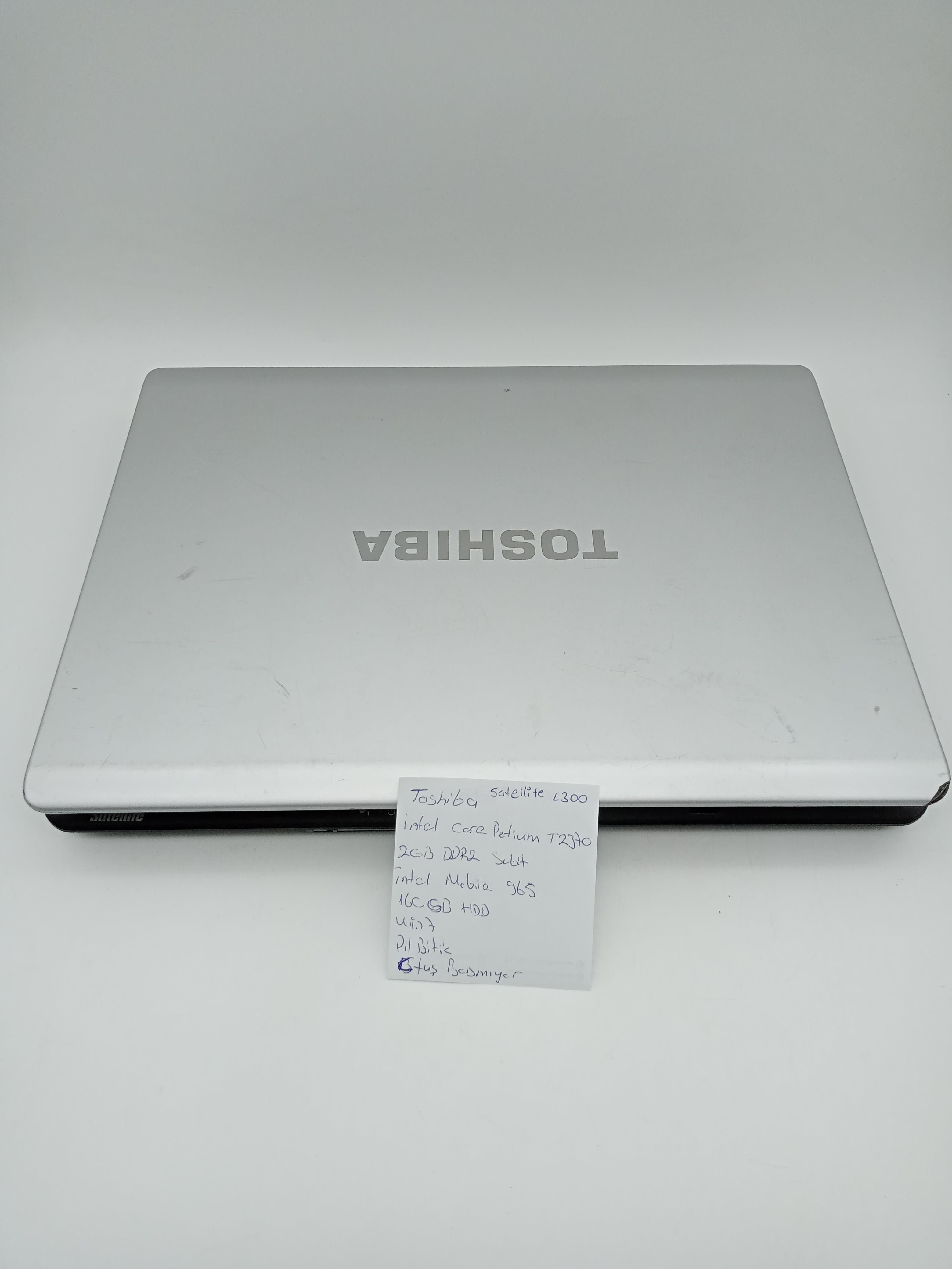 TOSHİBA SATELLİTE L300 İKİNCİ EL NOTEBOOK