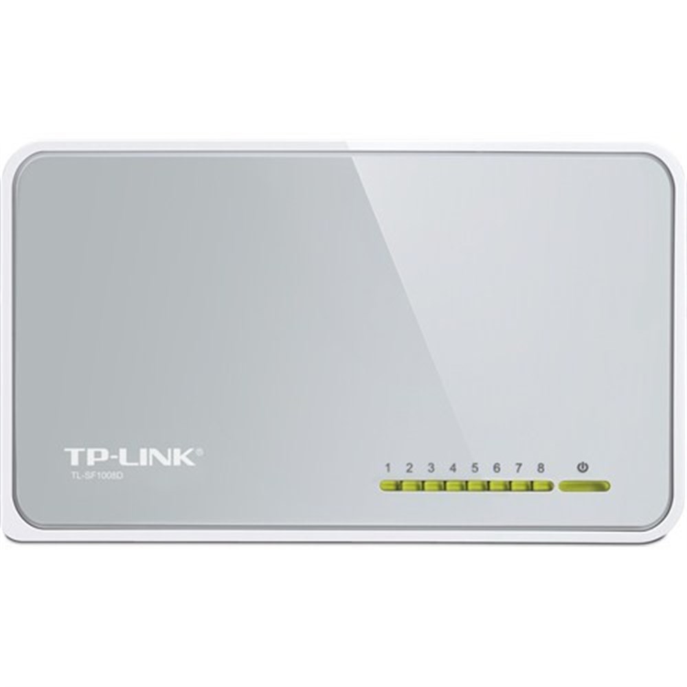Tp-Link 8-Port 10/100Mbps Tak ve Kullan % 60 Enerji Tasarruflu Switch