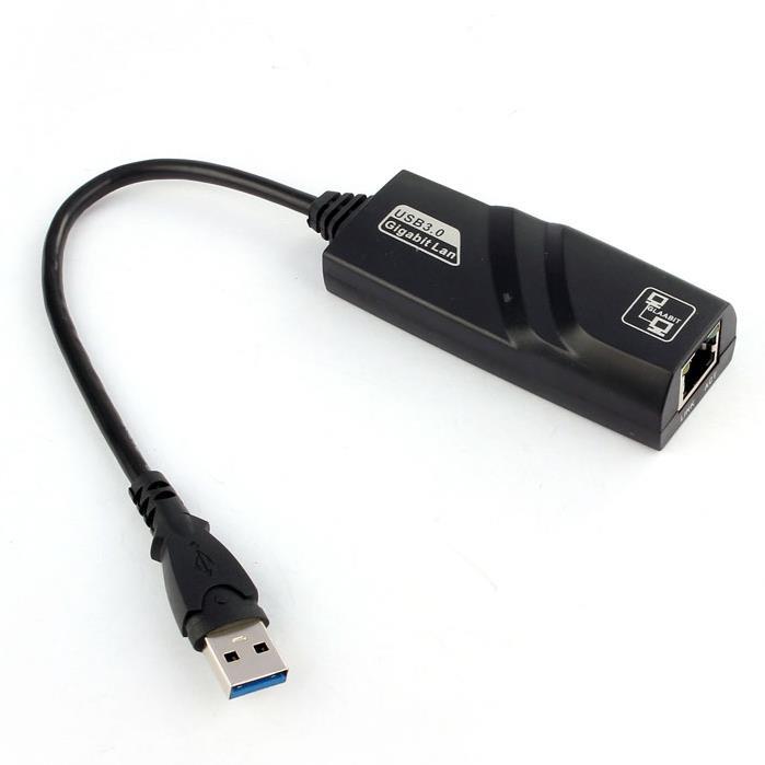 Usb 3.0 To Ethernet Çevirici Dönüştürücü Adaptör (Gigabit 10/100/1000Mbps))