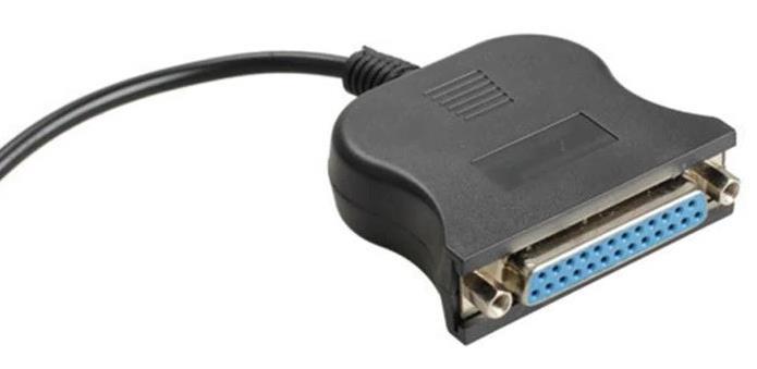 Usb To Lpt Paralel Yazıcı Çevirici Dönüştürücü Adaptör Kablosu