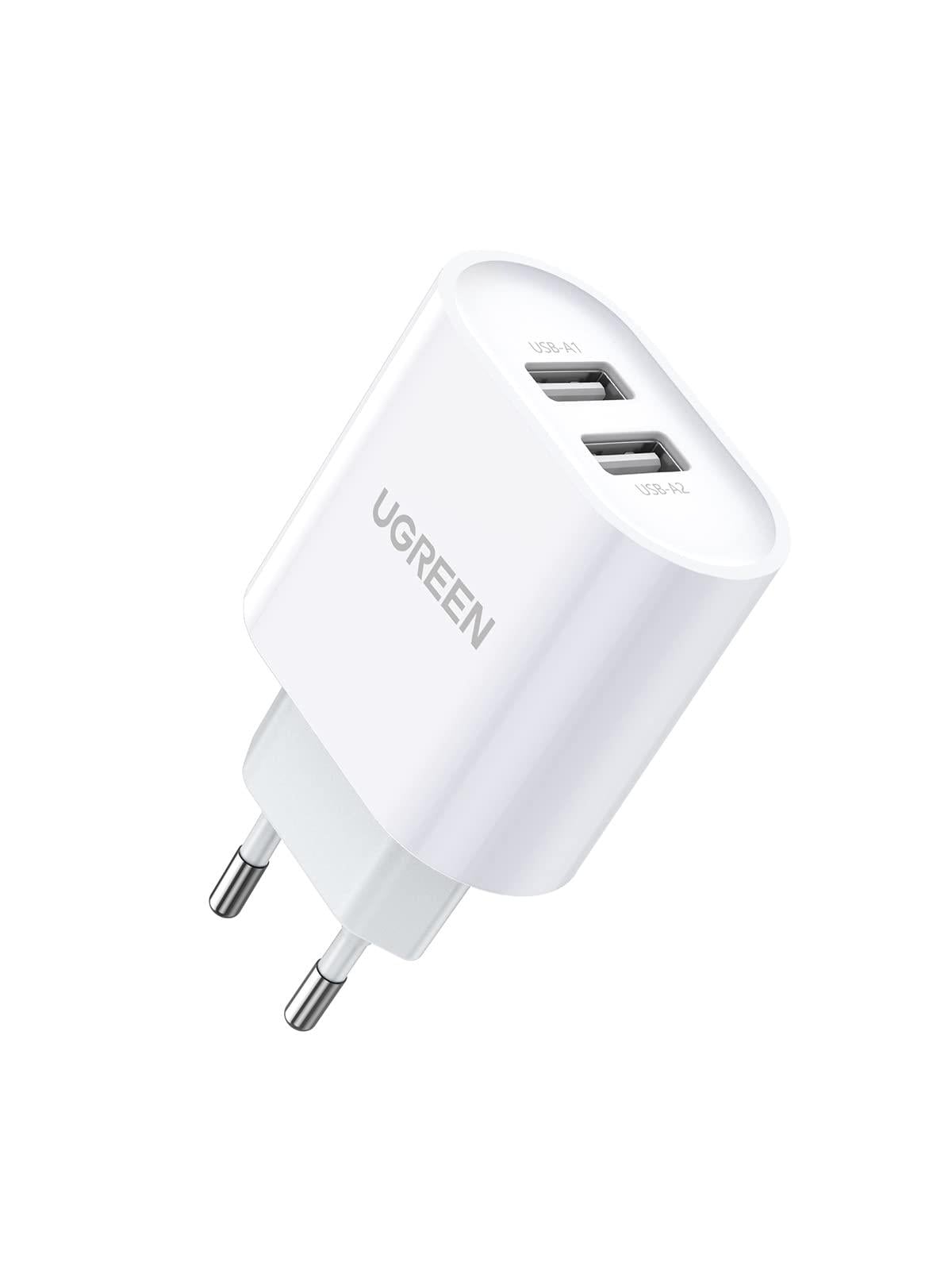 Usb/type-C 2.1A Çift Girişli Şarj Cihazı