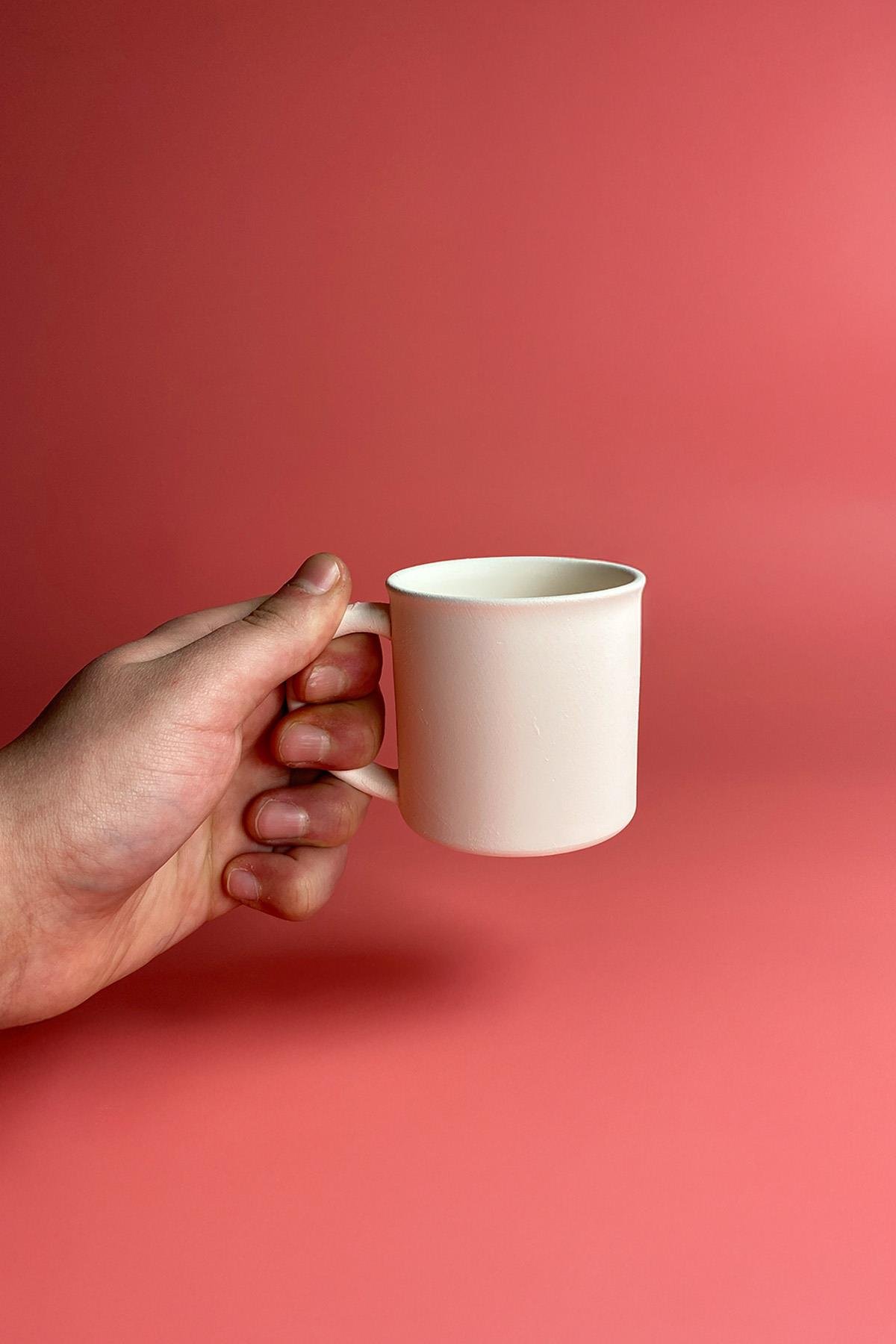 200ml Kampçı Kupa Seramik Bisküvi