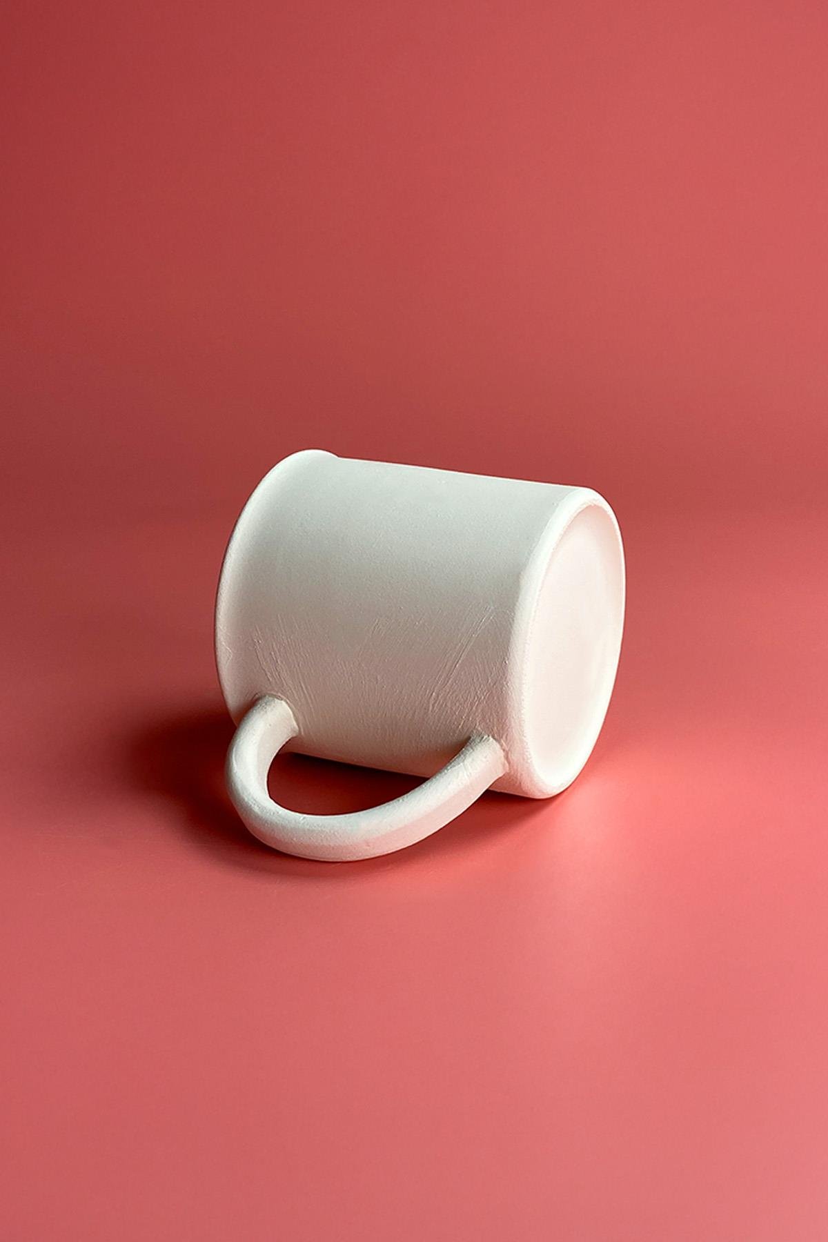 200ml Kampçı Kupa Seramik Bisküvi