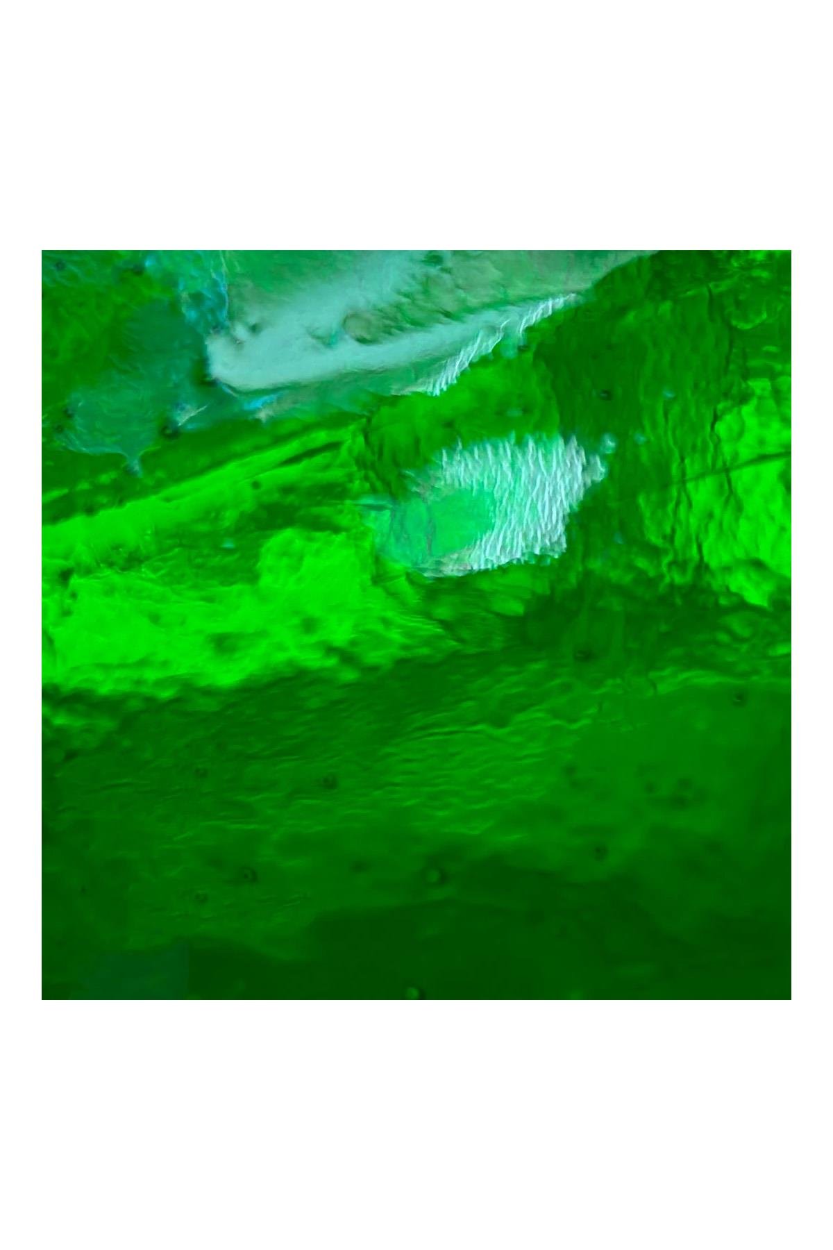 4-11 Deniz Yeşili Renkli Füzyon Camı