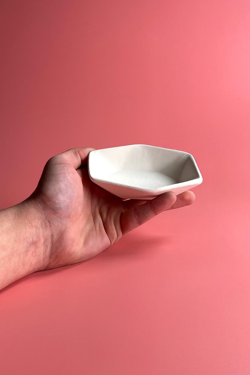 Altıgen Çerezlik - Seramik Bisküvi