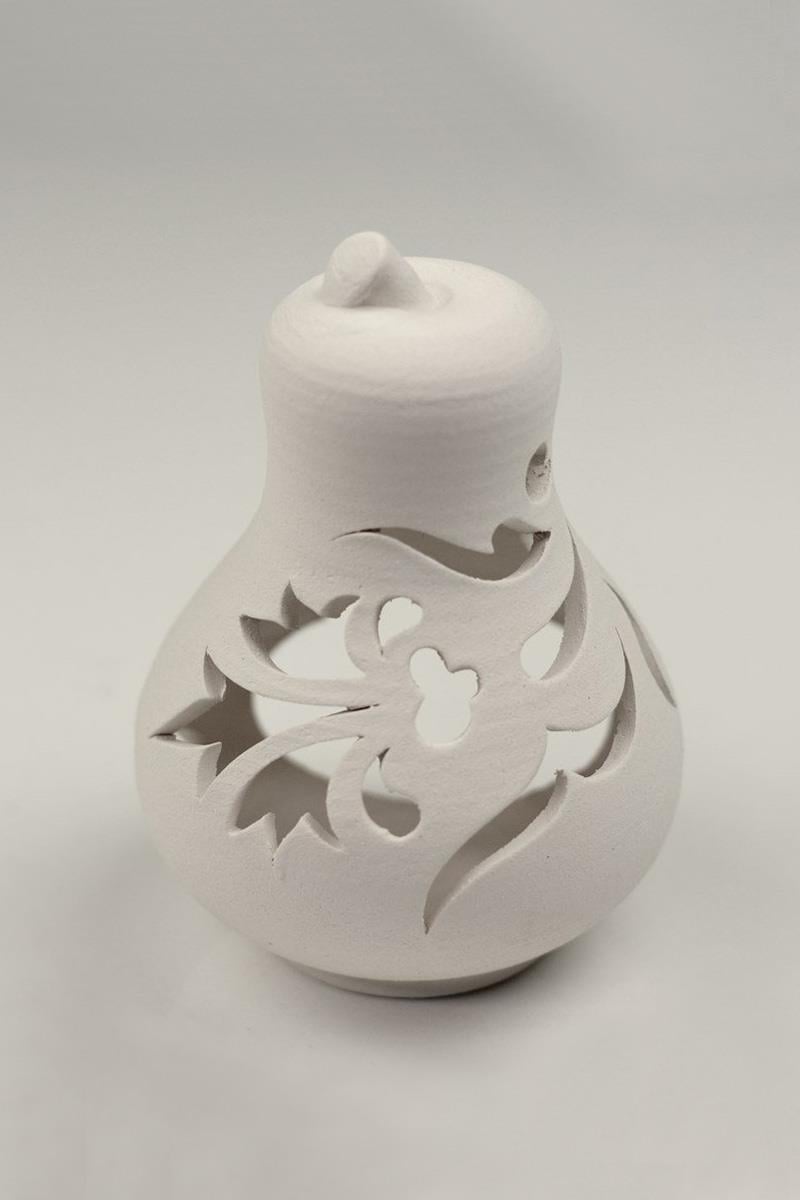 Pepper Censer Ceramic Bisque