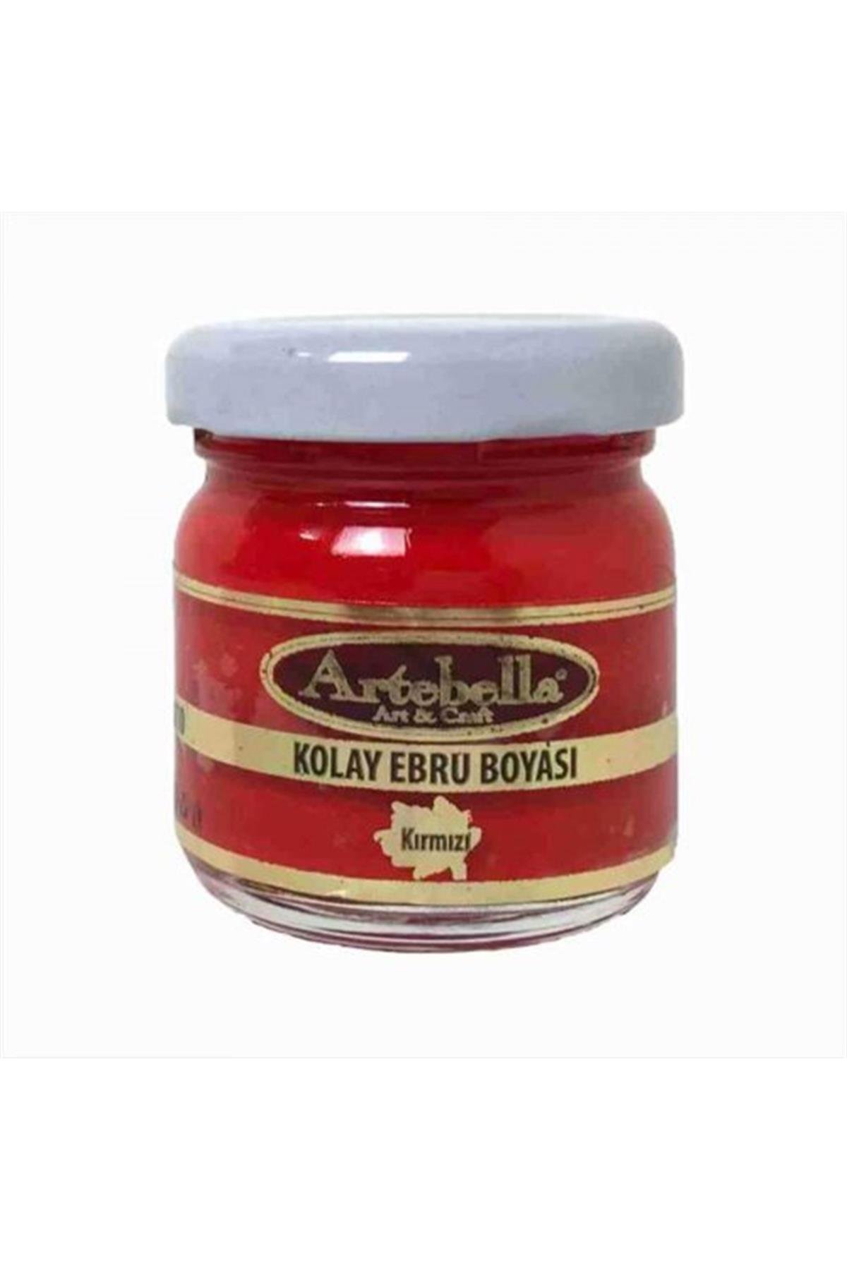 Artebella Kolay Ebru Boyası 40Cc Kırmızı