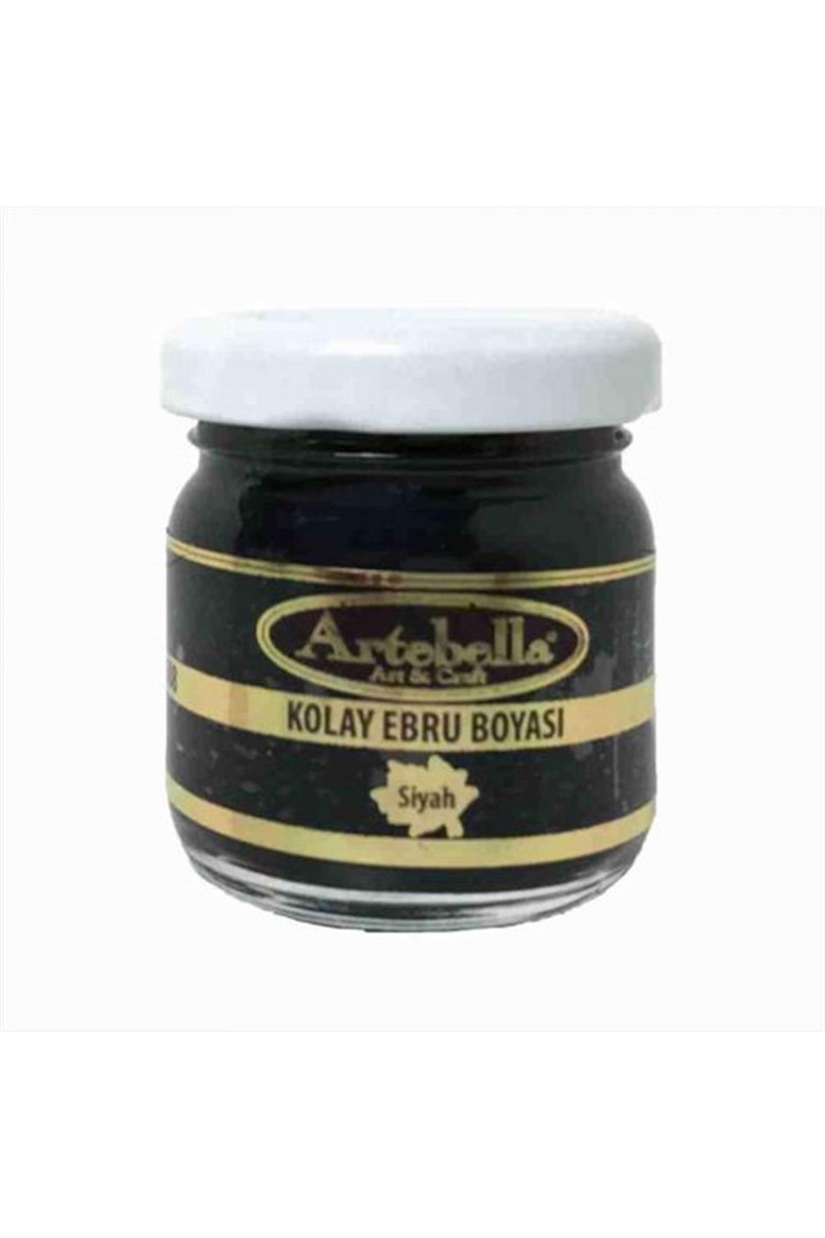 Artebella Kolay Ebru Boyası 40Cc Siyah