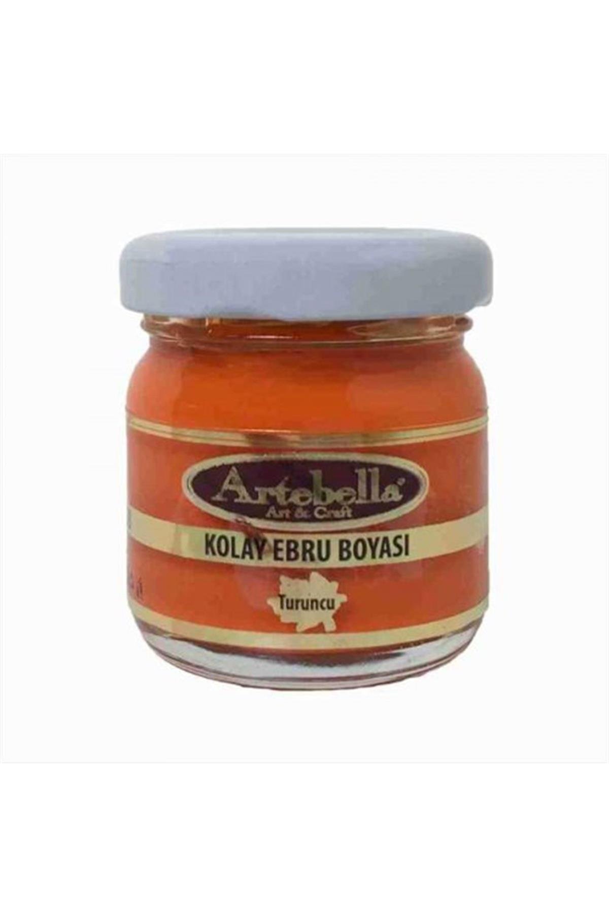 Artebella Kolay Ebru Boyası 40Cc Turuncu