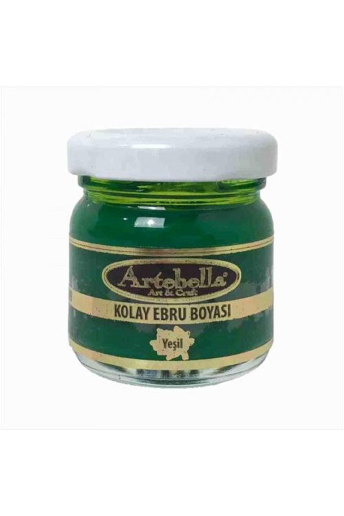 Artebella Kolay Ebru Boyası 40Cc Yeşil