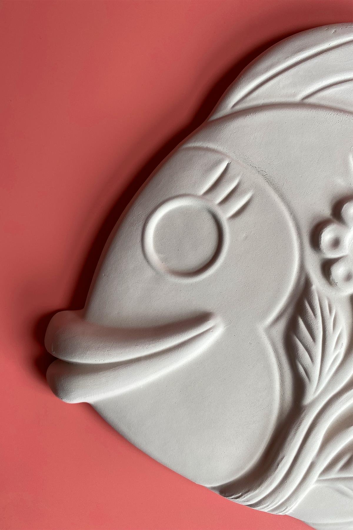 2 Fish Ceramic Bisque