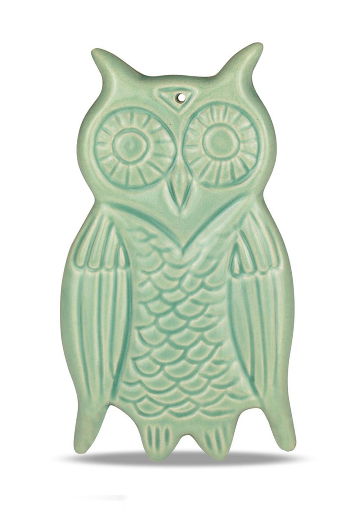 Owl Tile Bisque