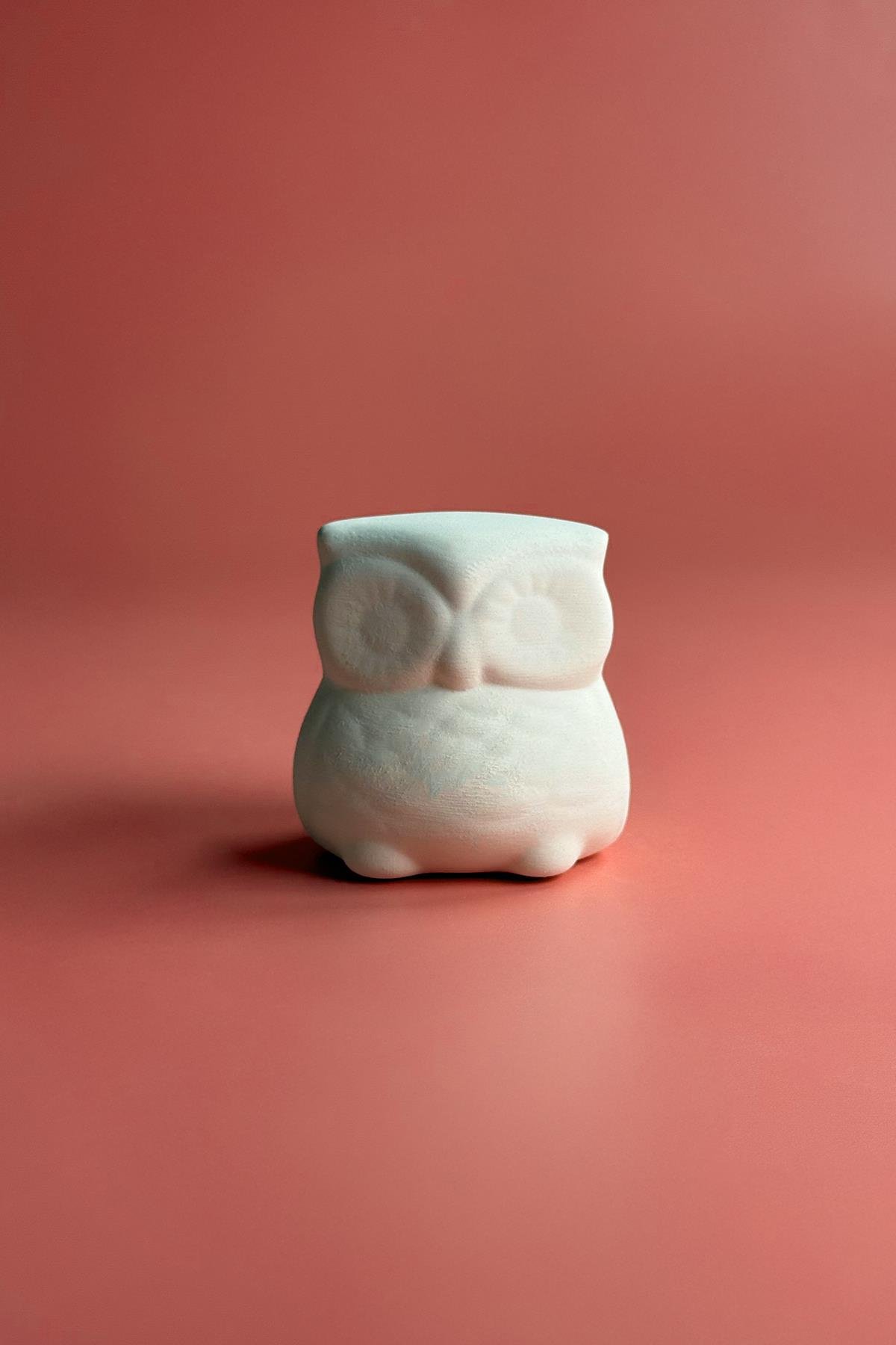 Owl Ceramic Bisque