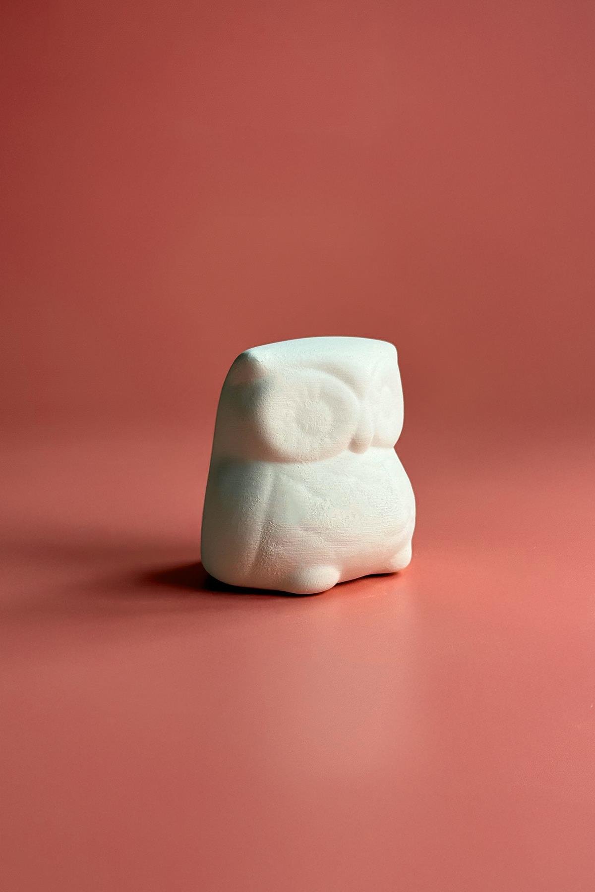 Owl Ceramic Bisque