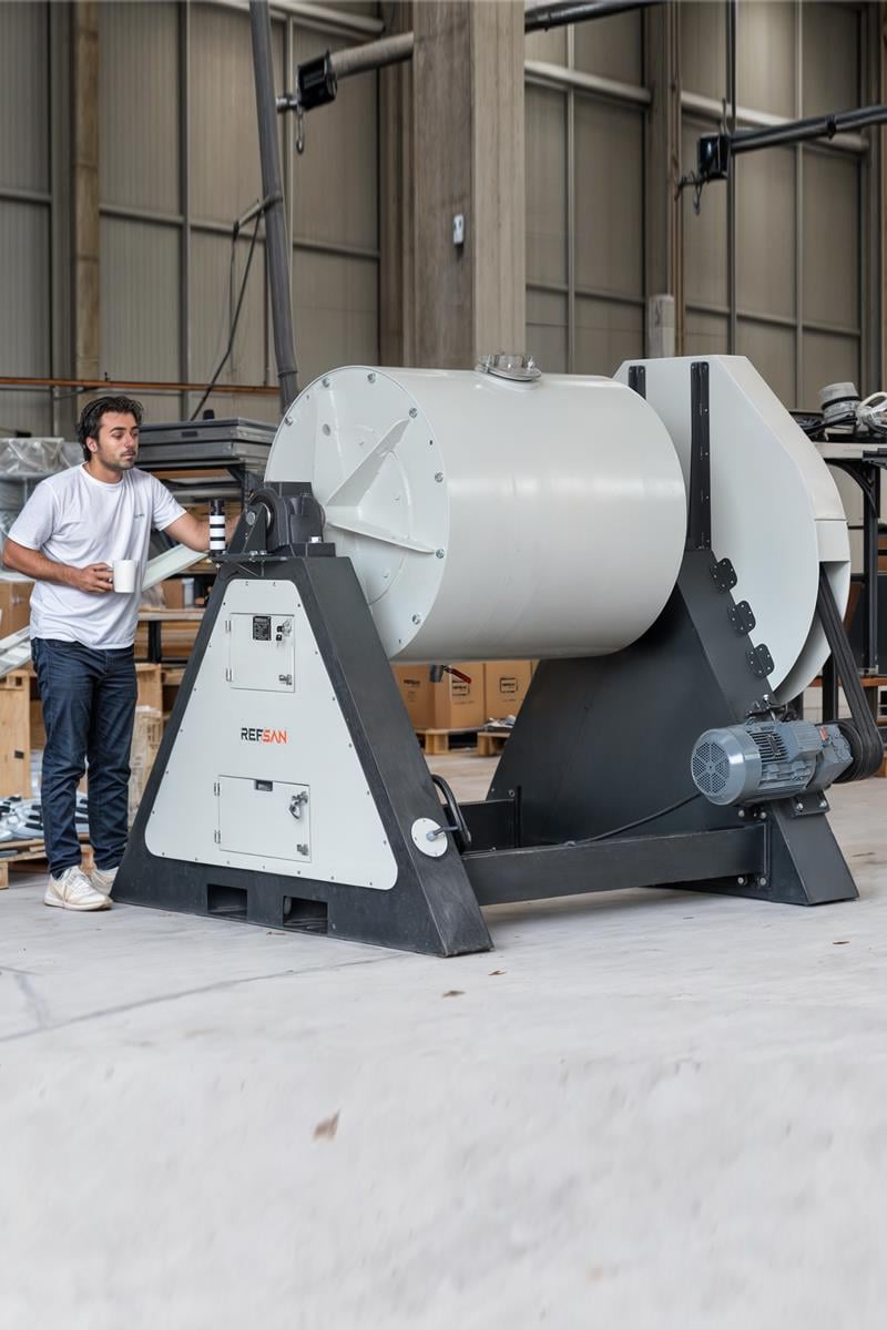 Ball Mill 50 Kg (Diameter: 70 Length: 70 Cm)