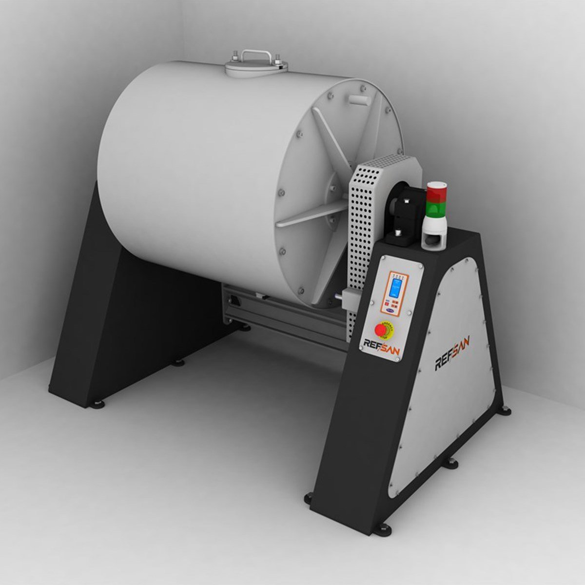 REFSAN BALL BEARING MILL DRY 50 KG (DIAMETER :70 LENGTH : 70 CM)