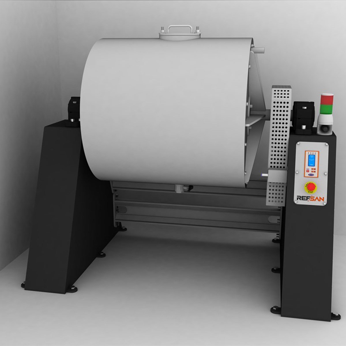 REFSAN BALL BEARING MILL DRY 50 KG (DIAMETER :70 LENGTH : 70 CM)