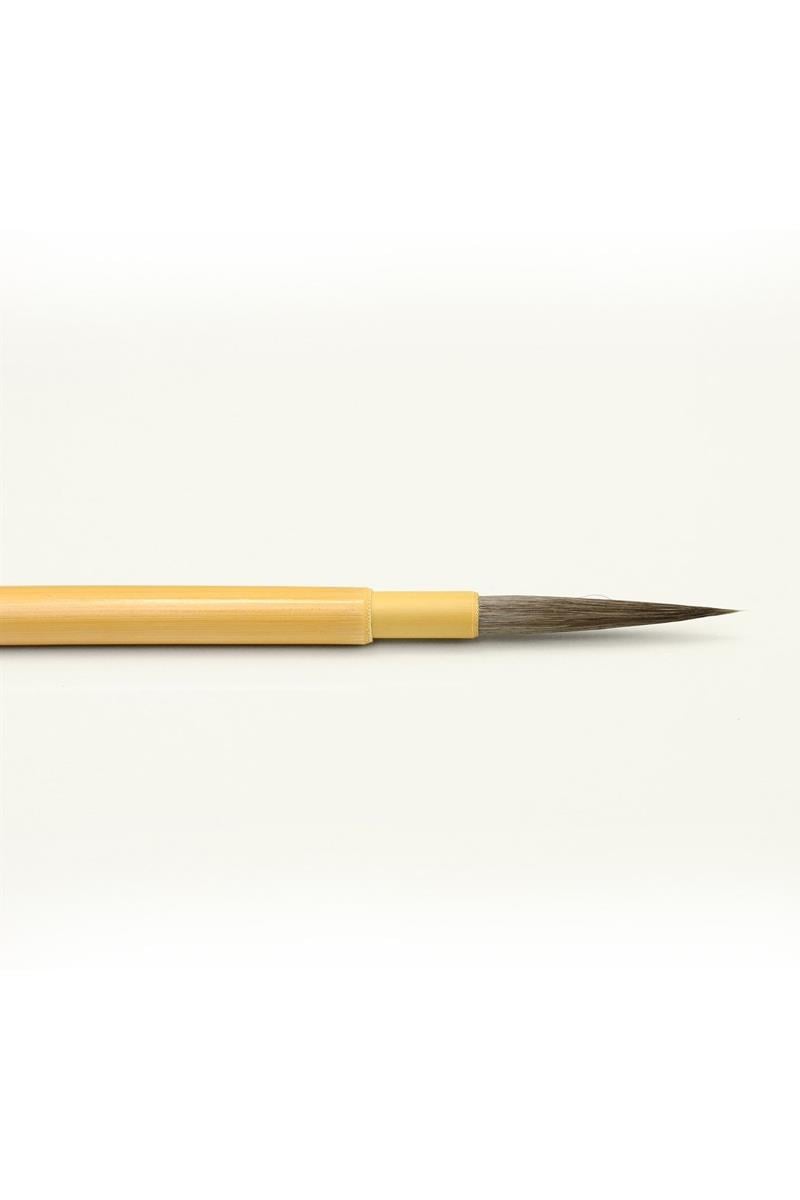 C3-1 Wolf and Mare Hair Bamboo Brush