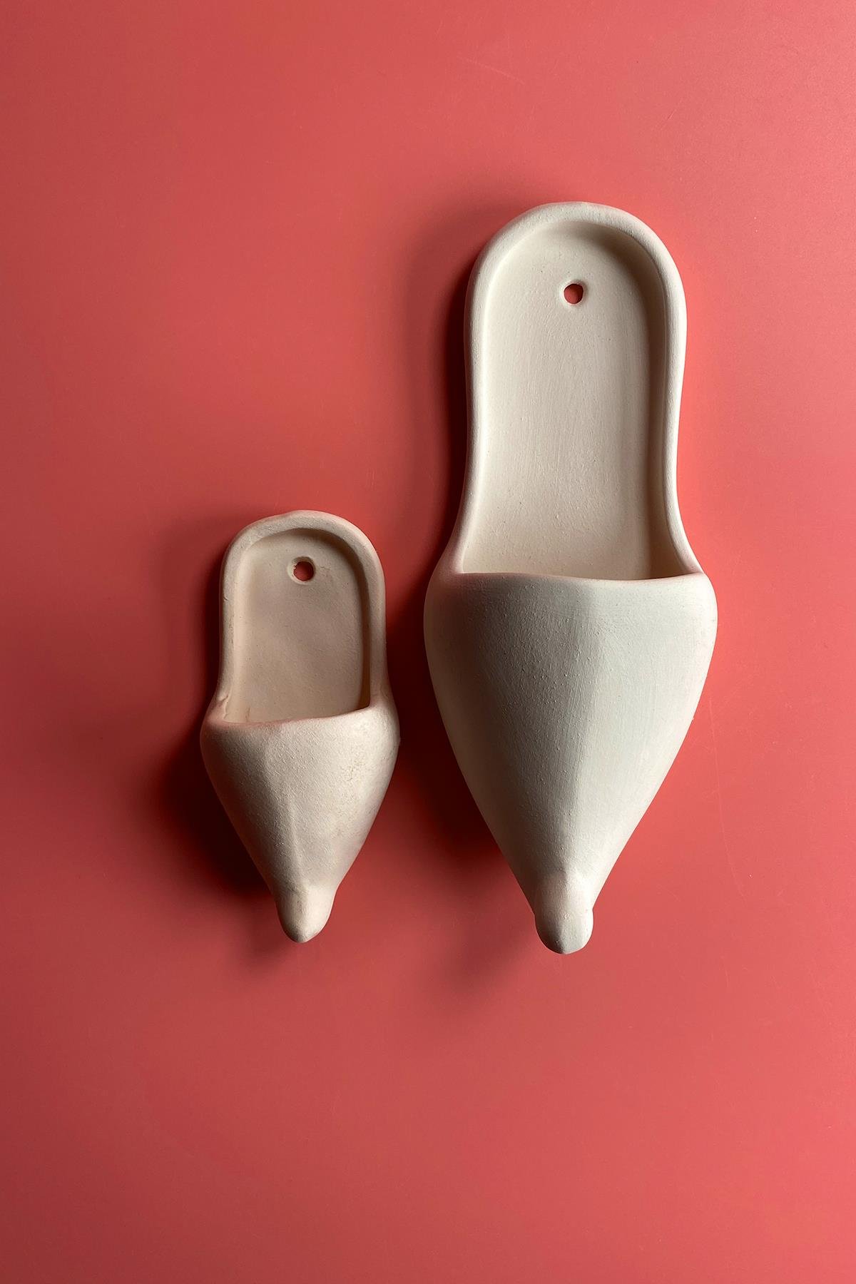 Slipper Ceramic Bisque