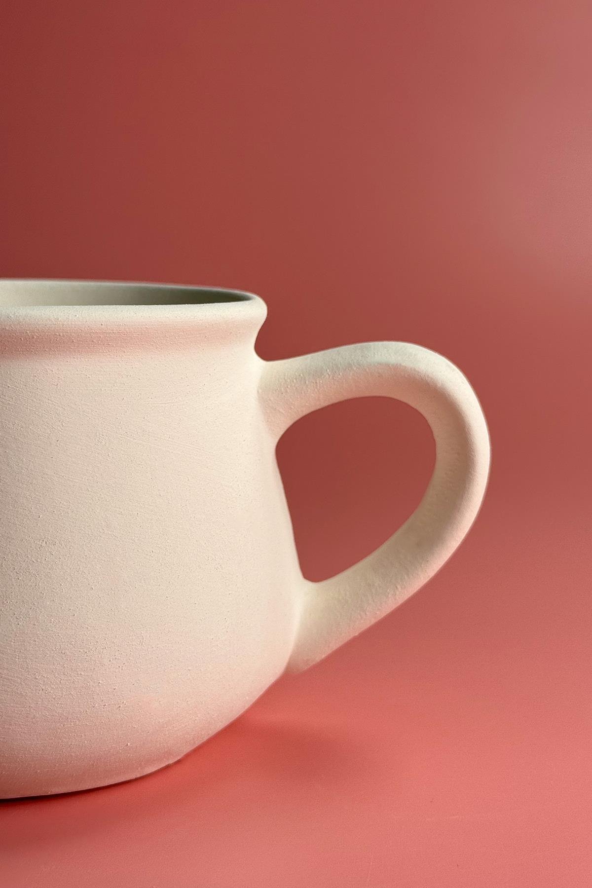 Çiftçi Kupa Seramik Bisküvi