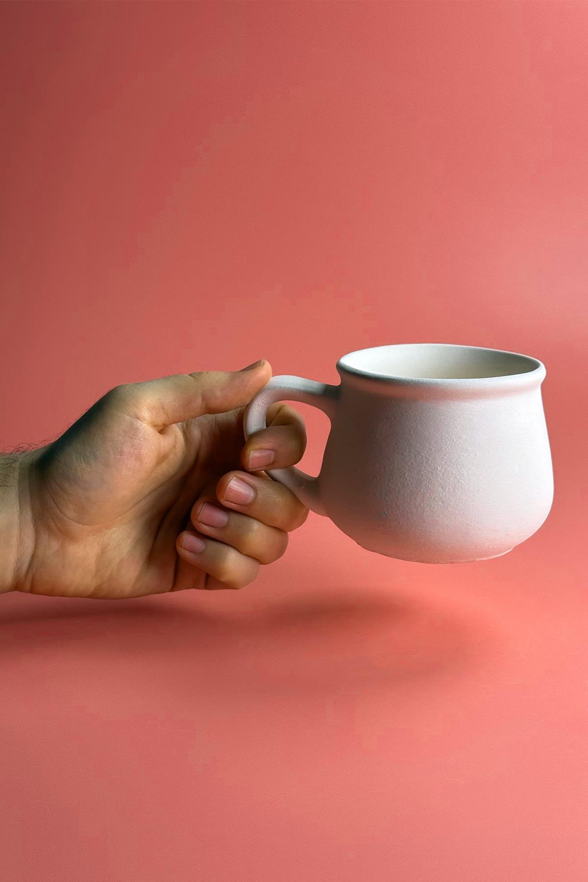 Çiftçi Kupa Seramik Bisküvi