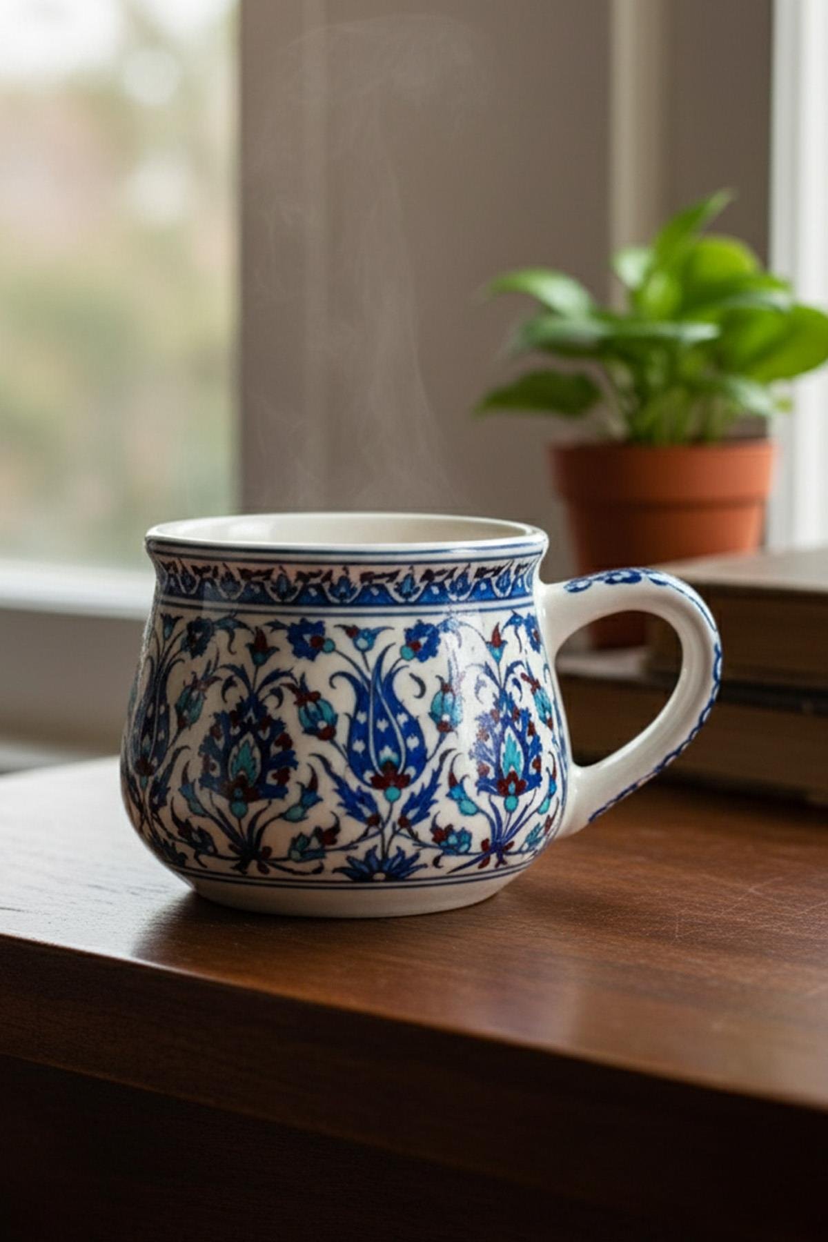 Çiftçi Kupa Seramik Bisküvi