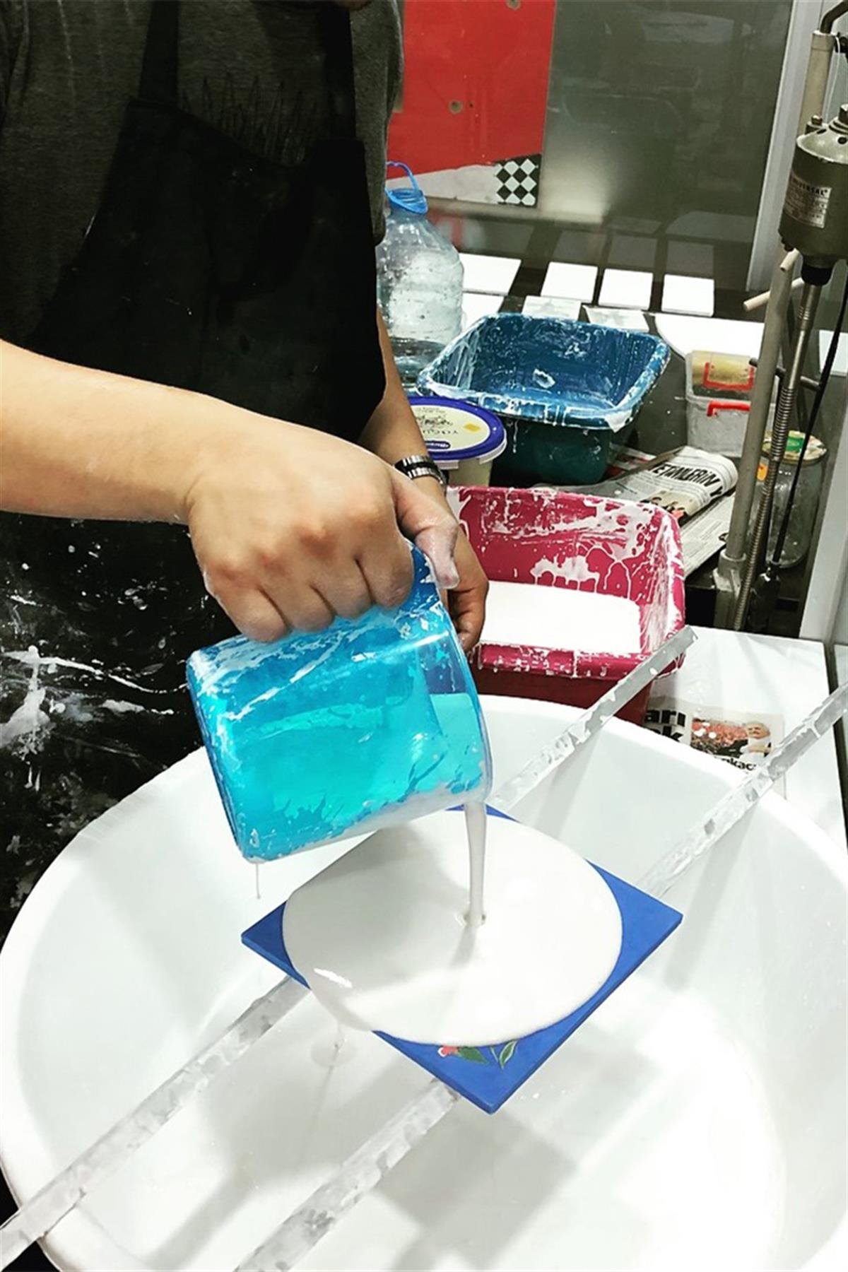 REFSAN LOW-FIRE TRANSPARENT GLAZE (LEADED)