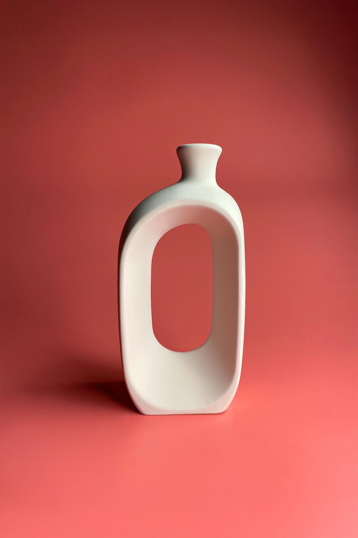 Cosmos Vase Ceramic Bisque