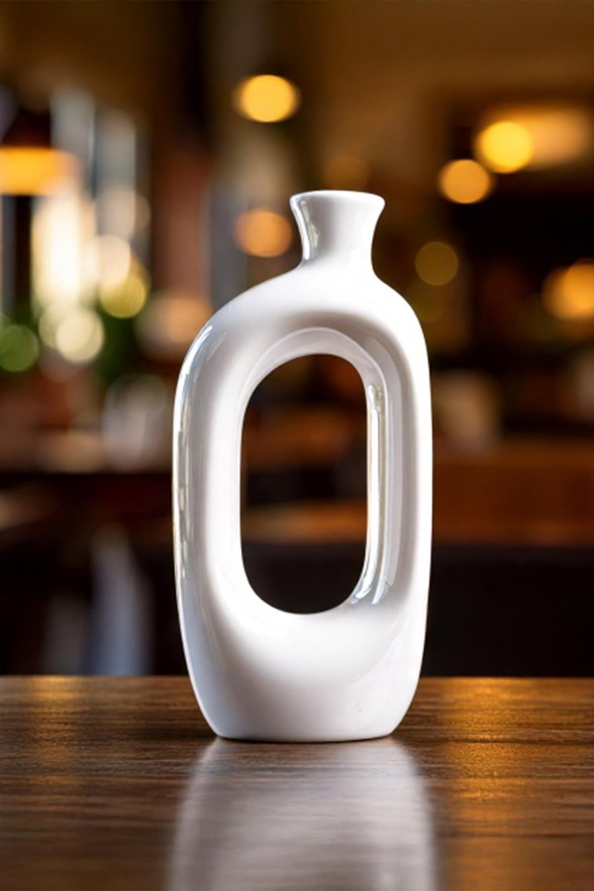 Cosmos Vase Ceramic Bisque