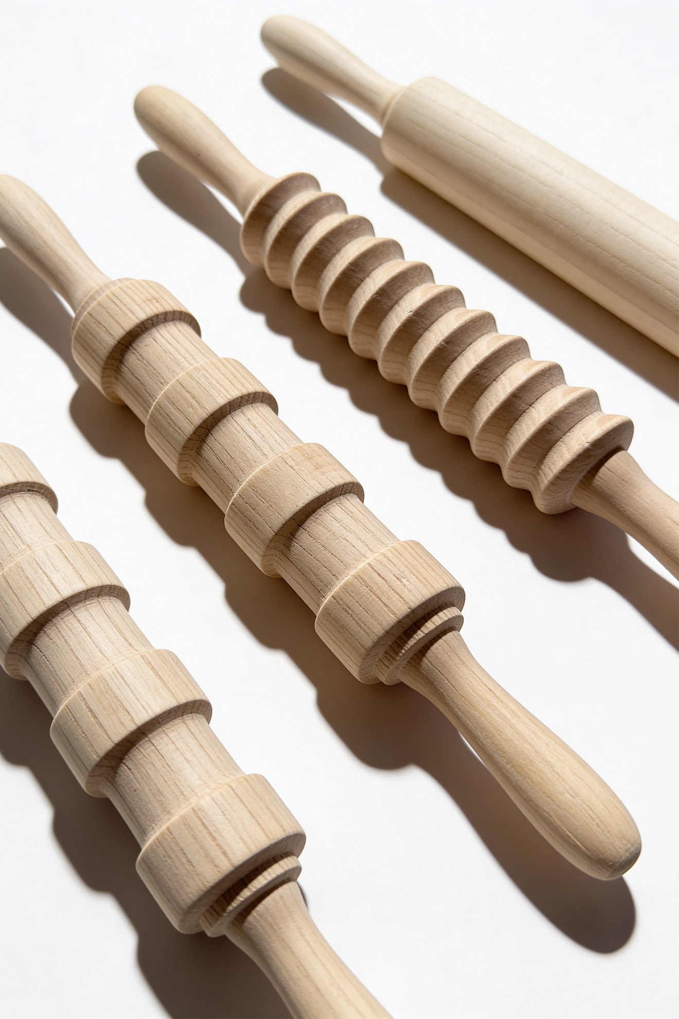 Wooden Decorative Roller For Clay
