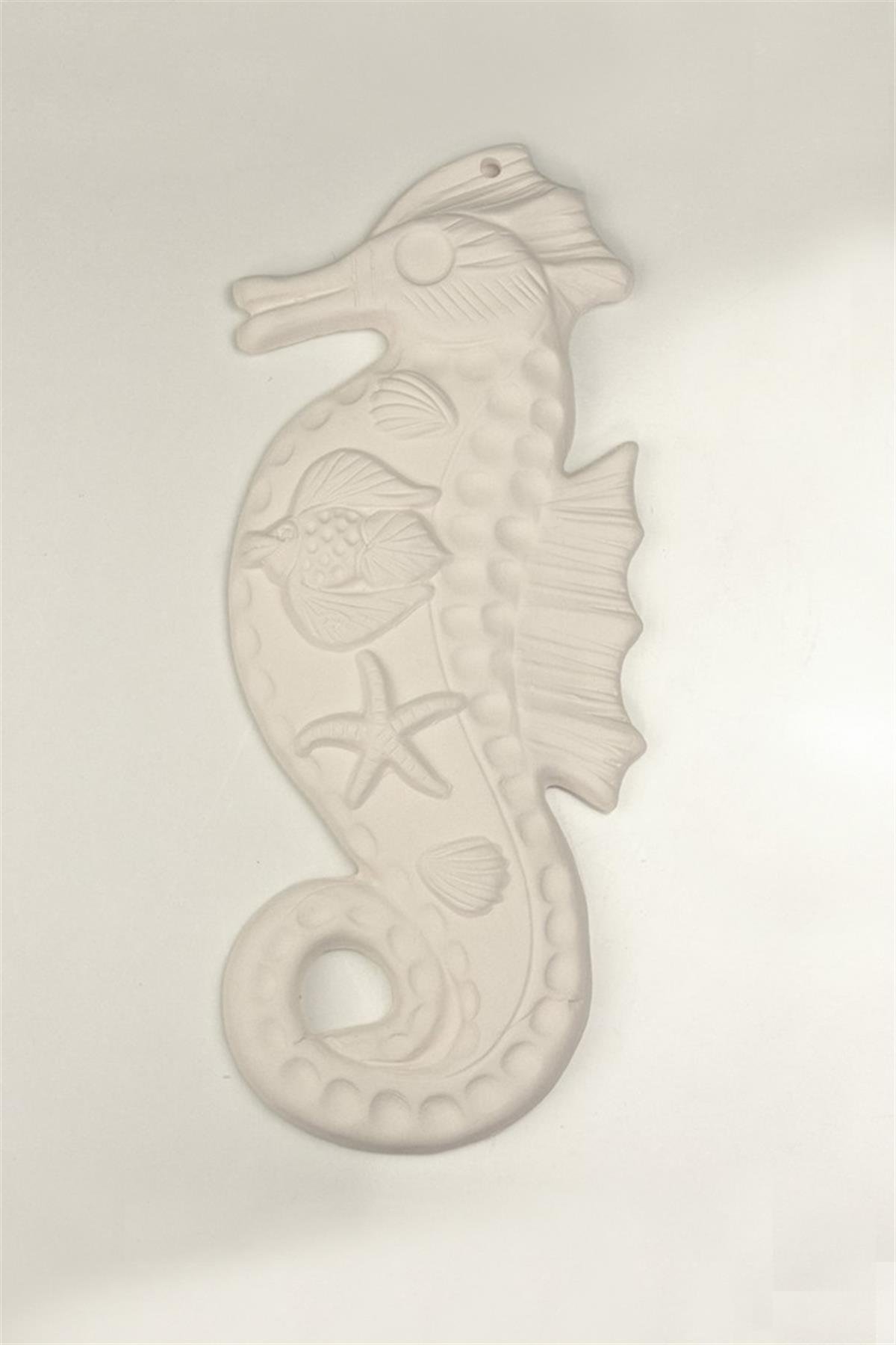 Sea Horse  Ceramic Bisque