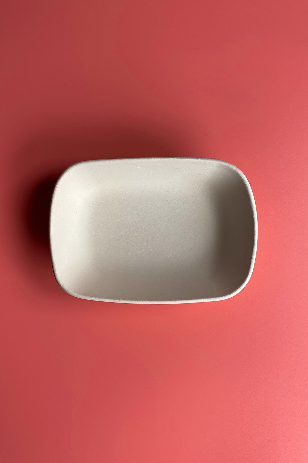 Upright Boat Appetizers Ceramic Bisque 2 Pieces