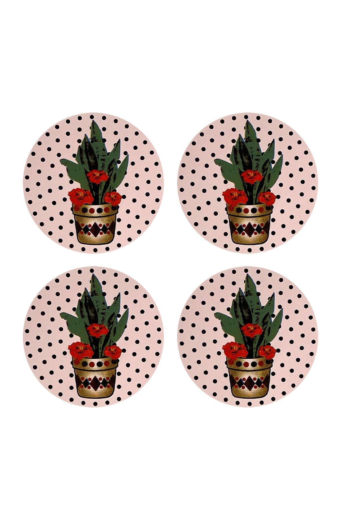 E231-7 Çimi Desenli Sır Altı Dekal 12 cm