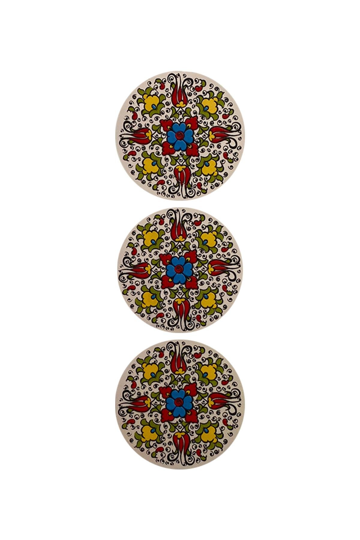 E262-6 Çini Desenli Sır Altı Dekal 7x20 cm