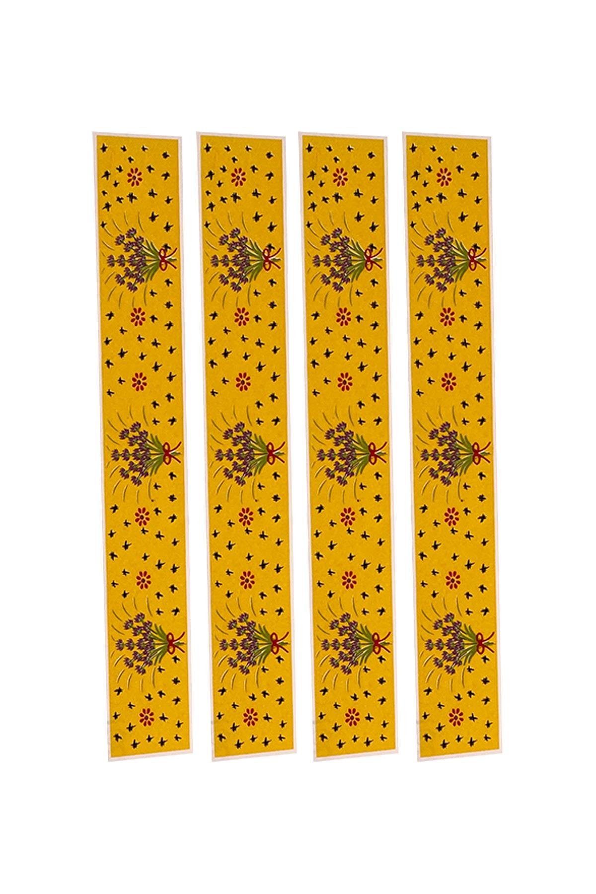 E270-8 Çini Desenli Sır Altı Dekal 3x23 cm