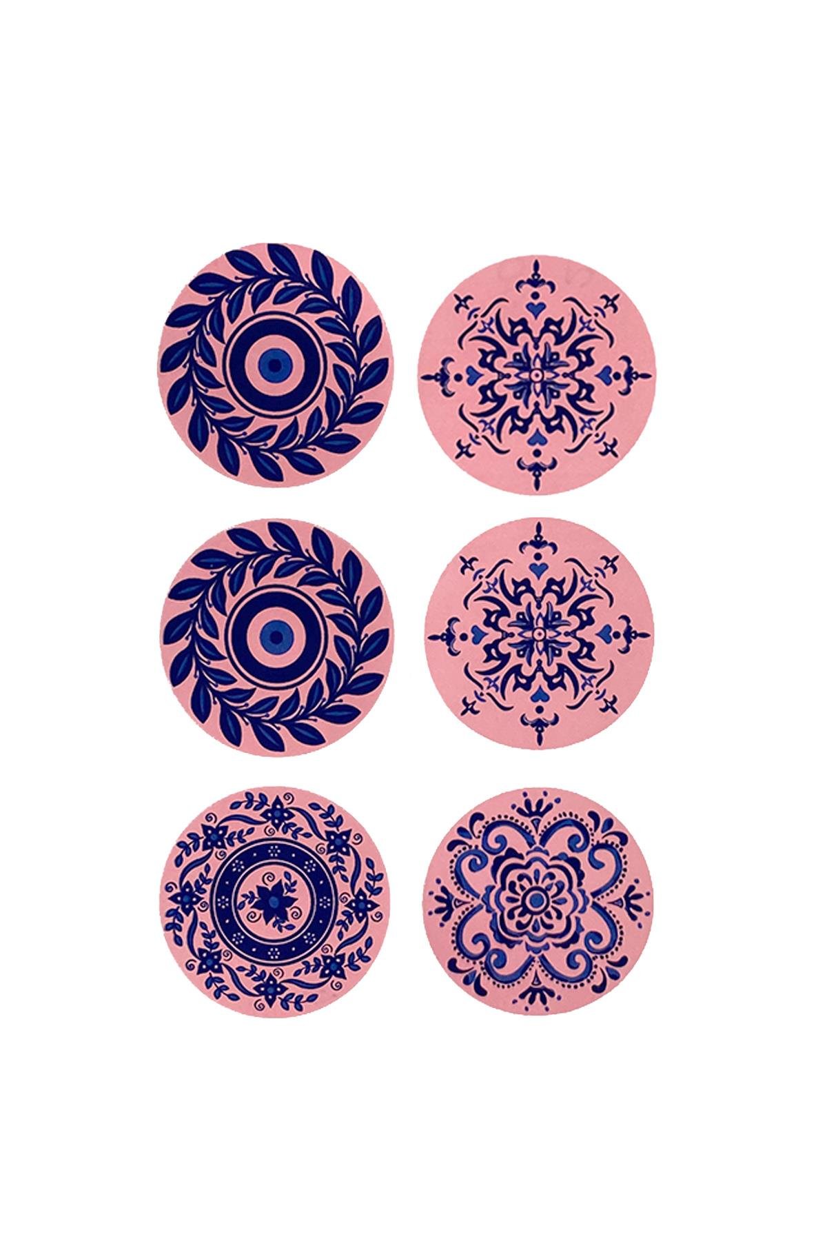 E294-2 Çini Desenli Sır Altı Dekal 8x50 cm