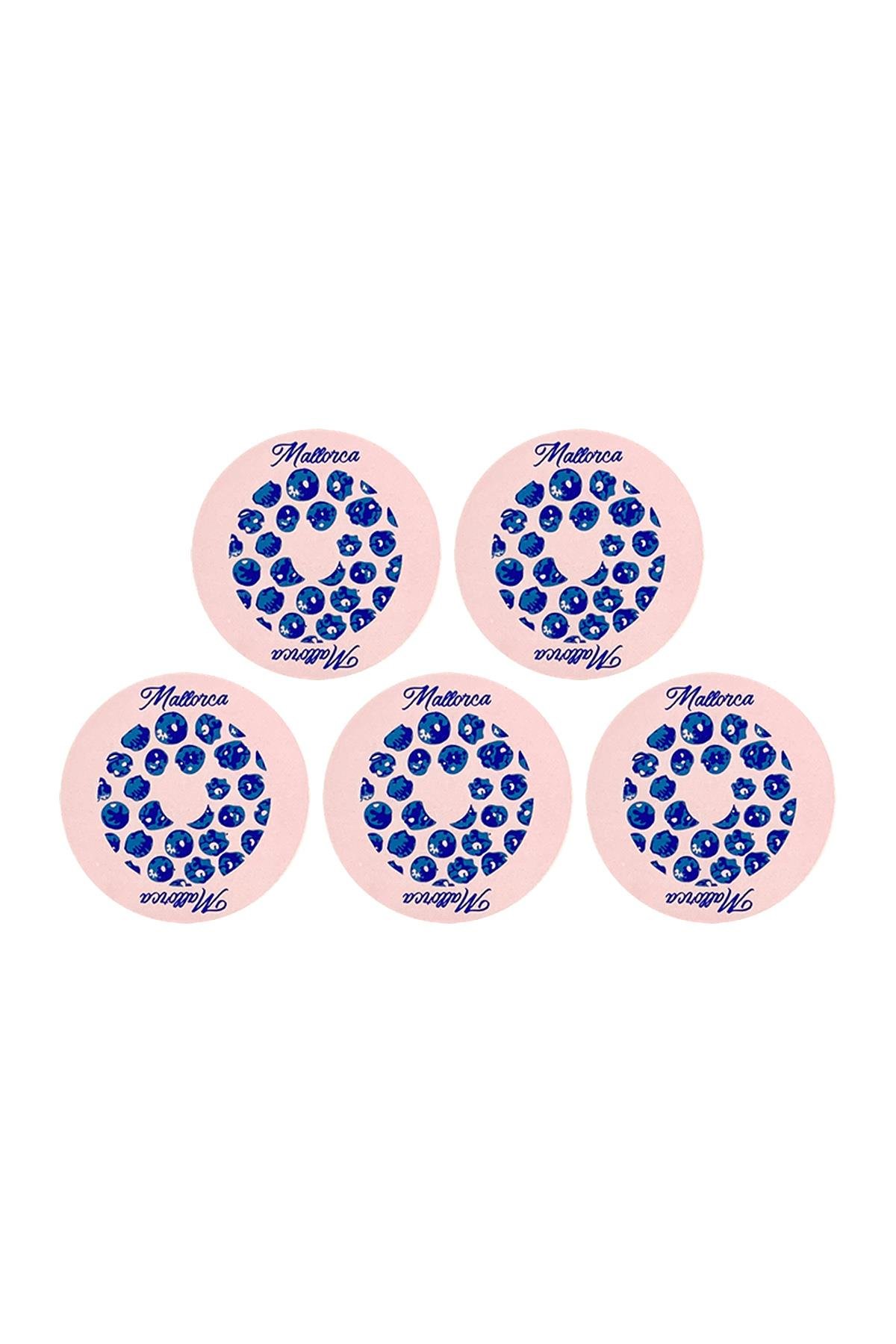 E344-7 Çini Desenli Sır Altı Dekal 7 cm